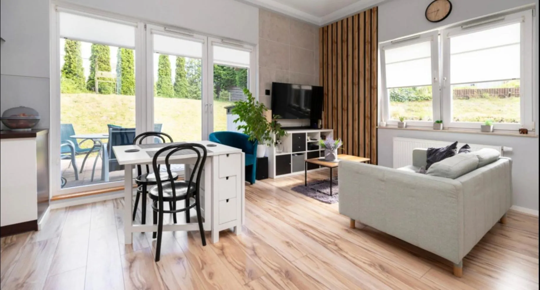 Lägenhet Sunny Studio With Garden Gdańsk Polen